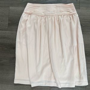 Blush pink downeast skirt, size small